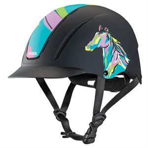 Troxel Spirit Riding Helmet - Pop Art Pony