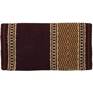 Sierra New Zealand Wool Pad - Brown / Natural