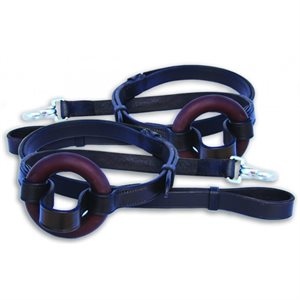 Imperial Economy Leather Side Reins - Brown