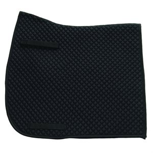 Proforma Wither Relief Quilted Dressage Pad - Black