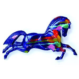 Broche Cheval Romain Canadian Colors