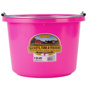 Little Giant 2 Gallons Plastic Bucket - Pink