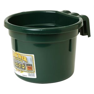 Little Giant 2 Gallons Hook Over Feed Pail - Green