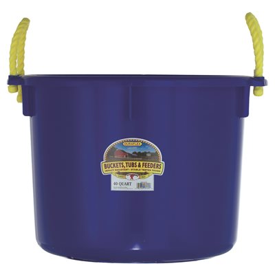 Little Giant 10 Gallons Muck Tub - Blue