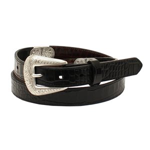 Ariat Ladies Belt - Reversible Croco