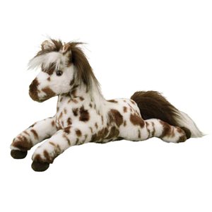 Douglas Appaloosa horse '' Duke'' plush toy