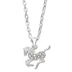 AWST Precious Pony Necklace - Clear