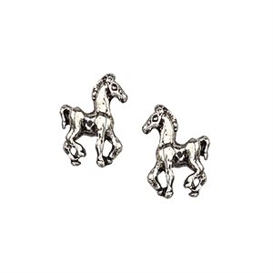 AWST Sterling Silver Earrings - Mini Foal
