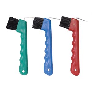 Hoof-Pick with Brush - Assorted Colors