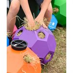 Paralax hay ball with 50mm holes