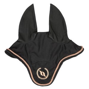 Back On Track Night Collection bonnet - Black and rosegold