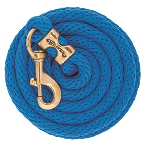 Weaver Poly Lead Rope - French Blue