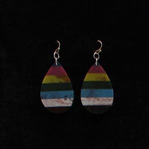 Blazin Roxx earrings - Multicolor water drop