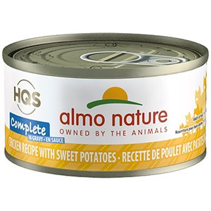 Nourriture Humide pour Chat Almo Nature Complete Poulet & Patate Douce en Sauce