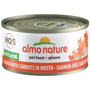 Almo Nature Natural Salmon & Carrots in Broth Wet Cat Food