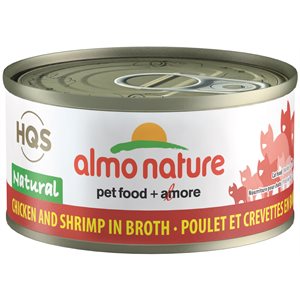 Nourriture Humide pour Chat Almo Nature Natural Poulet & Crevettes en Bouillon