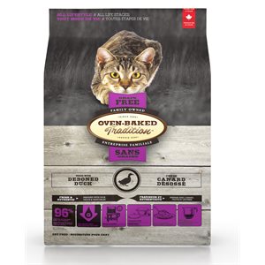 Oven-Baked Tradition Grain-Free Duck Dry Cat Food