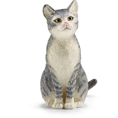 Schleich Figurine - Sitting Cat