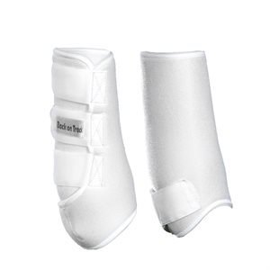 Back On Track Front Exercice Boots - White