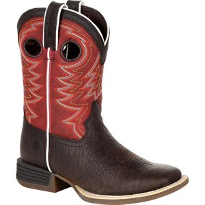 Durango Kid's ''Lil' Rebel Pro'' Western Boots - Crimson