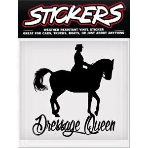 Vinyl Sticker - Dressage Queen