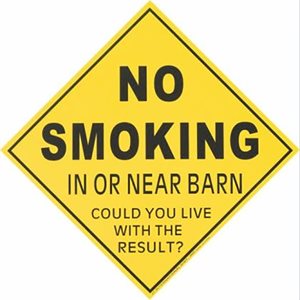 Pancarte ''No Smoking''