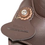 Wintec Youth Round Skirt Western Saddle - Brown