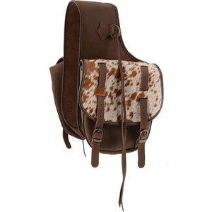 Country Legend Soft Saddle Bag with Cowhide