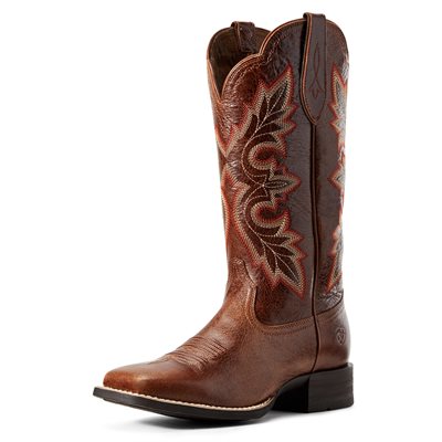 Ariat Ladies Breakout Western Boots - Rustic Brown