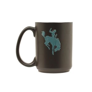 M & F saddle bronc mug
