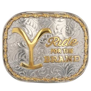 Montana Attitude belt buckle - Ride for the brand