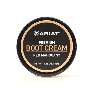 Ariat red mahogany boot cream - 1.55oz