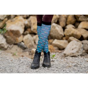 Dreamers & Schemers Riding Boot Socks - Flash