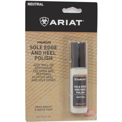 Ariat premium sole edge and heel polish 0.6oz - Neutral