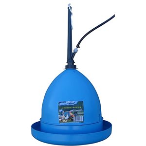Farm Tuff Blue Bird Hanging Automatic Poultry Fountain