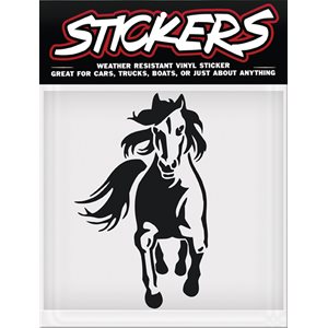 Vinyl Sticker - Horse Running at You