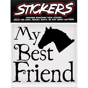 Vinyl Sticker - My Best Friend
