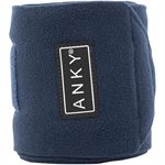 ANKY ATB231001 Fleece Bandages - Dark Navy with Logo