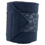 Anky Fleece Bandages - Dark Blue Leopard