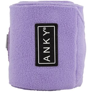 ANKY ATB231001 Fleece Bandages - Paisley Purple