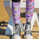 Dreamers & Schemers Riding Boot Socks - All Pony Blanket