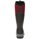 Muck Boots Ladies Artic Ice Tall + Vibram Artic Grip AT - Black & Burgundy