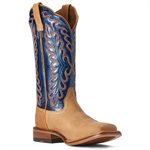 Ariat Ladies Darbie Western Boots - Flaxen & Navy Patent