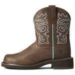 Ariat Ladies Fatbaby Heritage Mazy Western Boot - Java