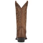 Ariat Men's Heritage R Toe Western Boots - Distressed Brown