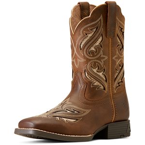 Botte Western Ariat Round Up Bliss pour Enfant - Sassy Brown
