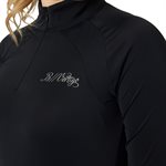 B Vertigo Ladies Nancy Long Sleeve Half Zip Training Shirt - Anthracite Grey