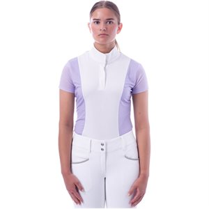 Equinavia Ladies Martha Short Sleeved Show Shirt - Lavender