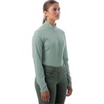Equinavia Ladies Alexandra Ribbed Training Shirt - Sage Green