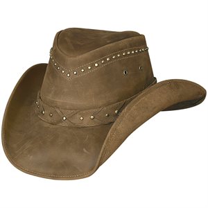 Bullhide Burnt Dust Leather Australian Hat
